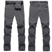 mens summer quick drying pants big sizem 4xl hiking trousers mountaineering camping outdoor sports pantalones casual work pants