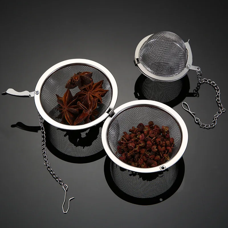 

304 Нержавеющая сталь шарик для приправы Чай горячий горшок специи фильтр Творческий Чай Слива Кухня гаджет