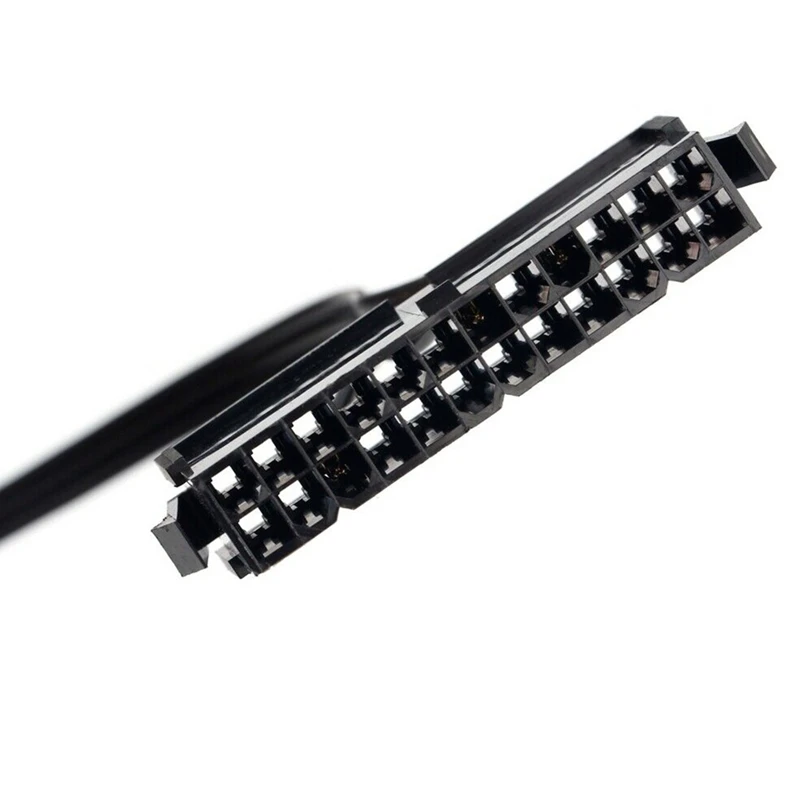 Кабель 50 см медный оловянный провод 24-контактный разъем ATX PSU ПК источник питания