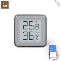 2020 youpin mmc bluetooth thermometer hygrometer e ink screen smart bluetooth temperature humidity sensor work with mijia app