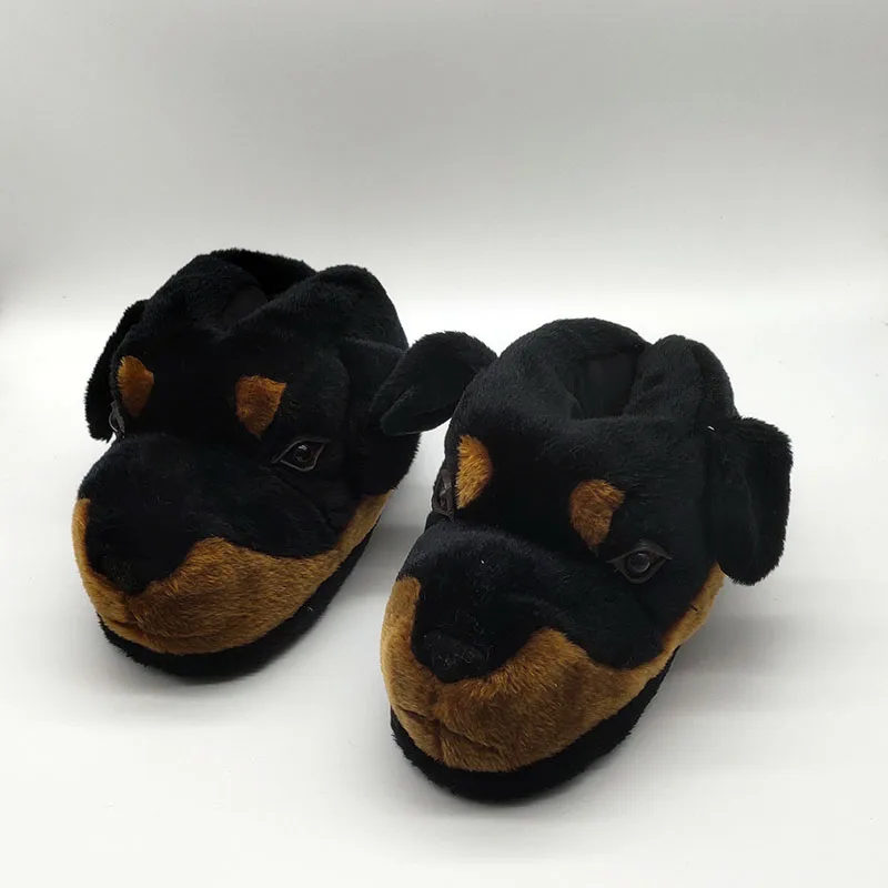 Специальные женские тапочки с героями мультфильмов теплые для влюбленных зимние