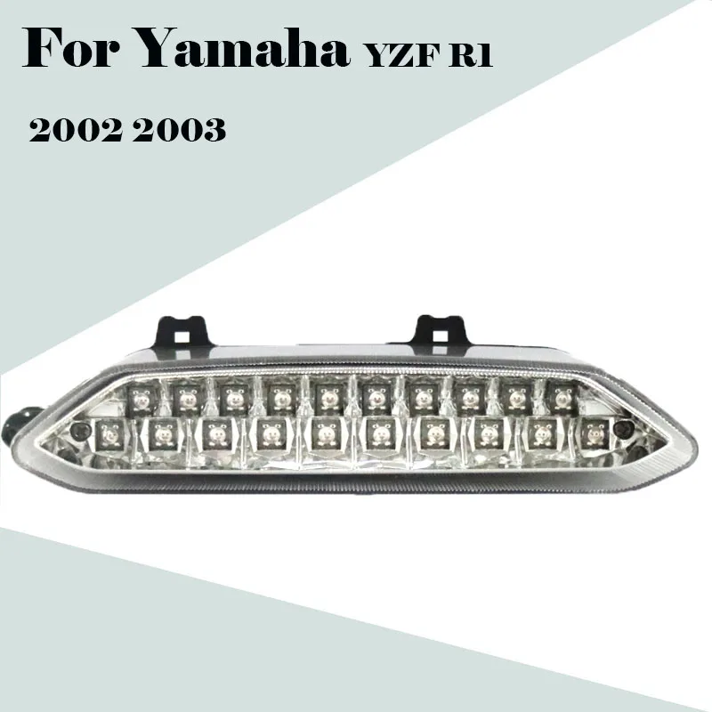 

For Yamaha YZF R1 2002 2003 Motorcycle LED Rear Tail Brake Light Turn Signal Integrated Lamp YZF1000 Modified Accessories