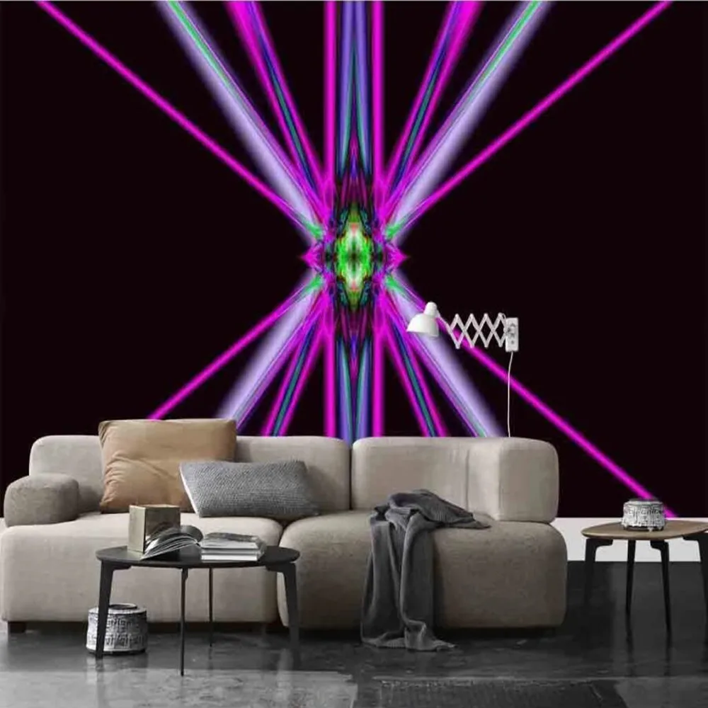 Большие Настенные обои milofi на заказ 3D Красочные многоугольные великолепные