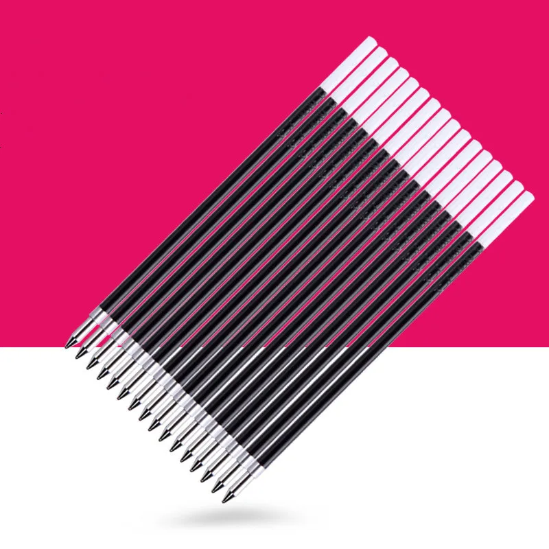 100 шт. масляные стержни для письма красные черные синие зеленые|Шариковые ручки| |