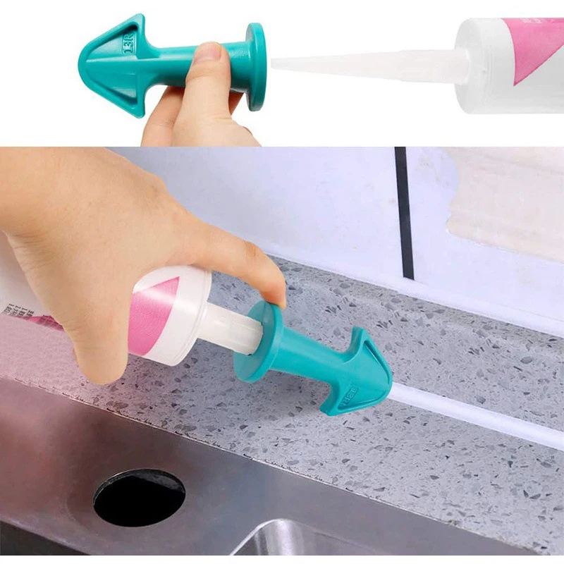 

30 Pcs Silicone Caulking Tool Kit 3in1 Caulking Tools 14pcs Caulking Finisher Nozzle Plastic Scraper Set For Floor Corner Trowel