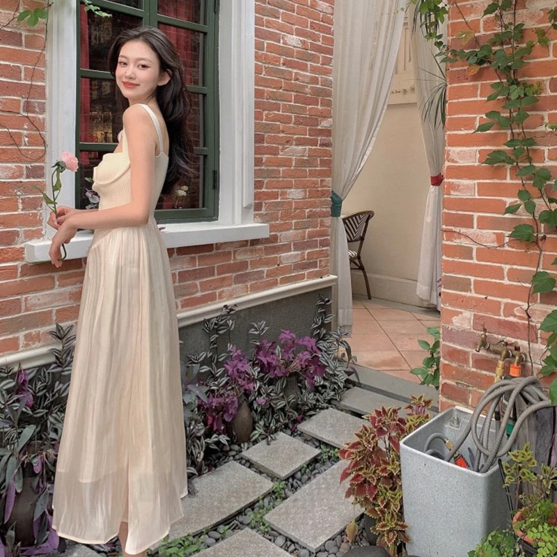 Женское Сетчатое платье в стиле пэчворк однотонное Черное длинное во