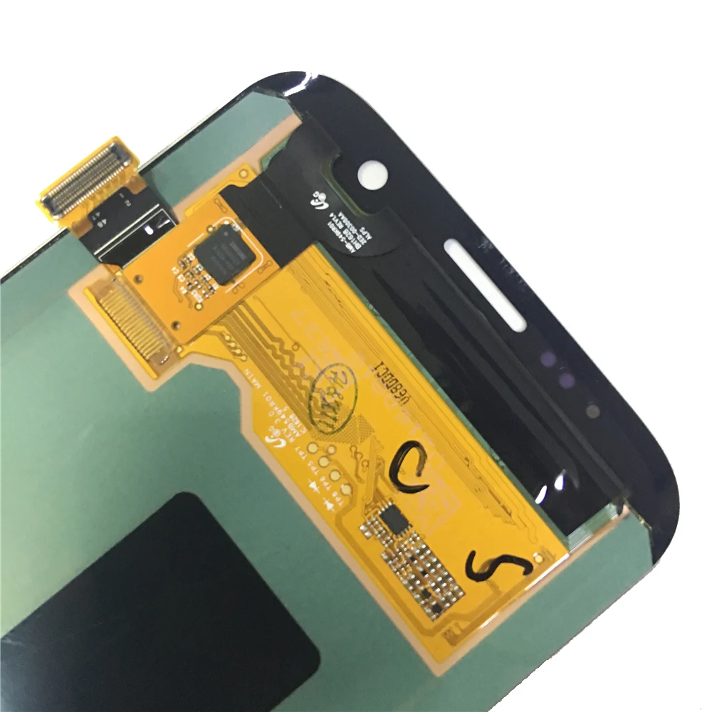 Супер AMOLED LCD 5 'для SAMSUNG GALAXY S7 Edge G935 G935F ЖК-дисплей сенсорный экран дигитайзер для
