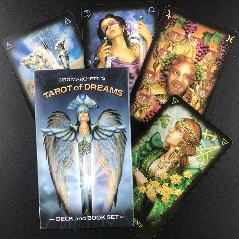 Таро мечты английские карточки гадания марчетти палуба Divination Book наборы для