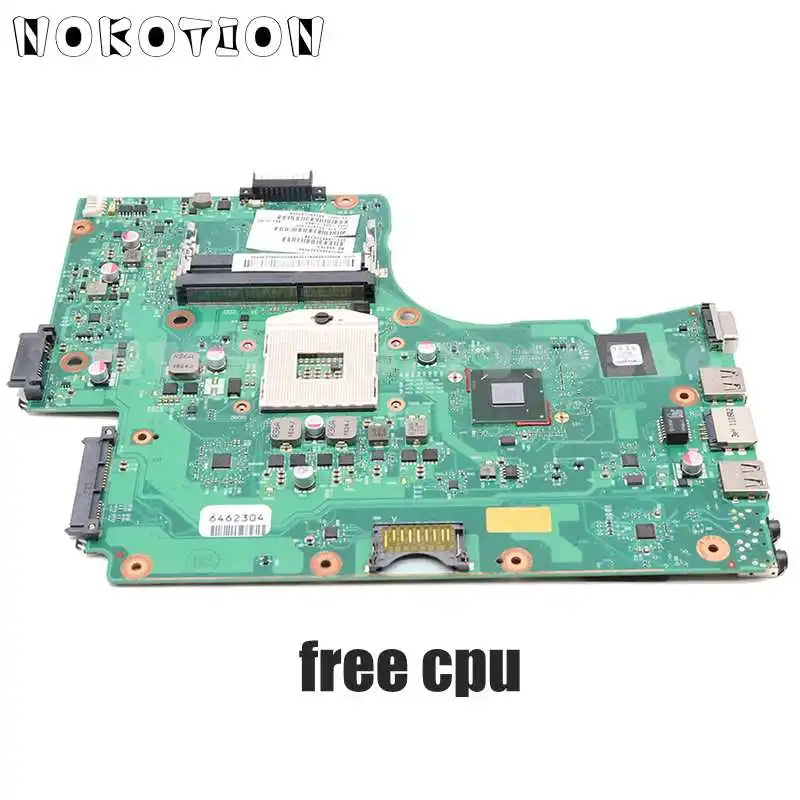 Материнская плата NOKOTION V000225140 6050A2423501 MB A02 для TOSHIBA Satellite C650 C655 DDR3 полный тест|main