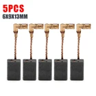 5 шт. углеродного волокна щетки мотора Замена для угловая шлифовальная машина Makita GA 5030 CB-459 Мощность инструменты Запчасти 6 мм * 9 мм * 13 мм