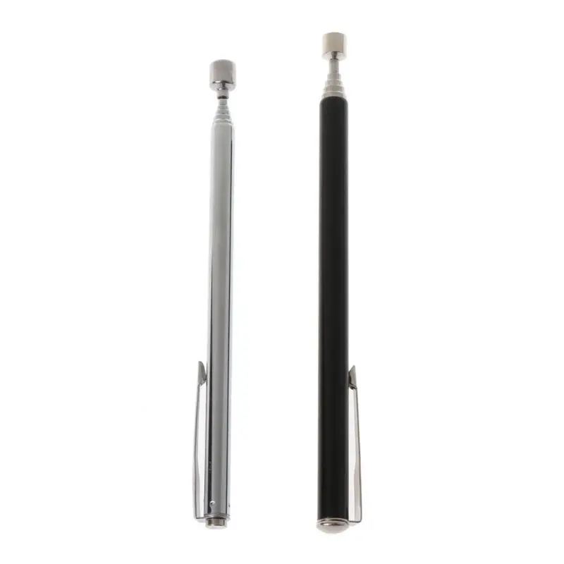 

1.5LB Slim 25 Portable Telescopic Magnetic Pick Up Rod Stick Extending Magnet Picker Tools Pocket Clip Pen Style Picker