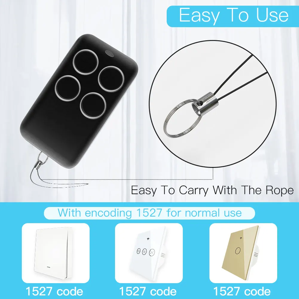 Беспроводной Радиочастотный приемник обучающий код декодер 433 МГц пульт