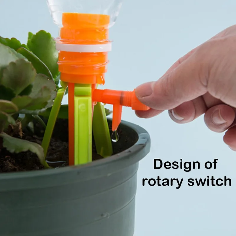 

Potted plants with adjustable water flow automatic watering device with switching drip irrigation tools gardening supplies