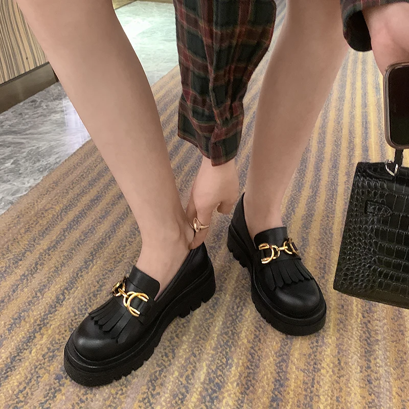 

QZYERAI Брендовые женские туфли-лодочки в стиле Мэри Джейн; Обувь из натуральной кожи; Из натуральной воловьей кожи с отделениями Свадебная веч...