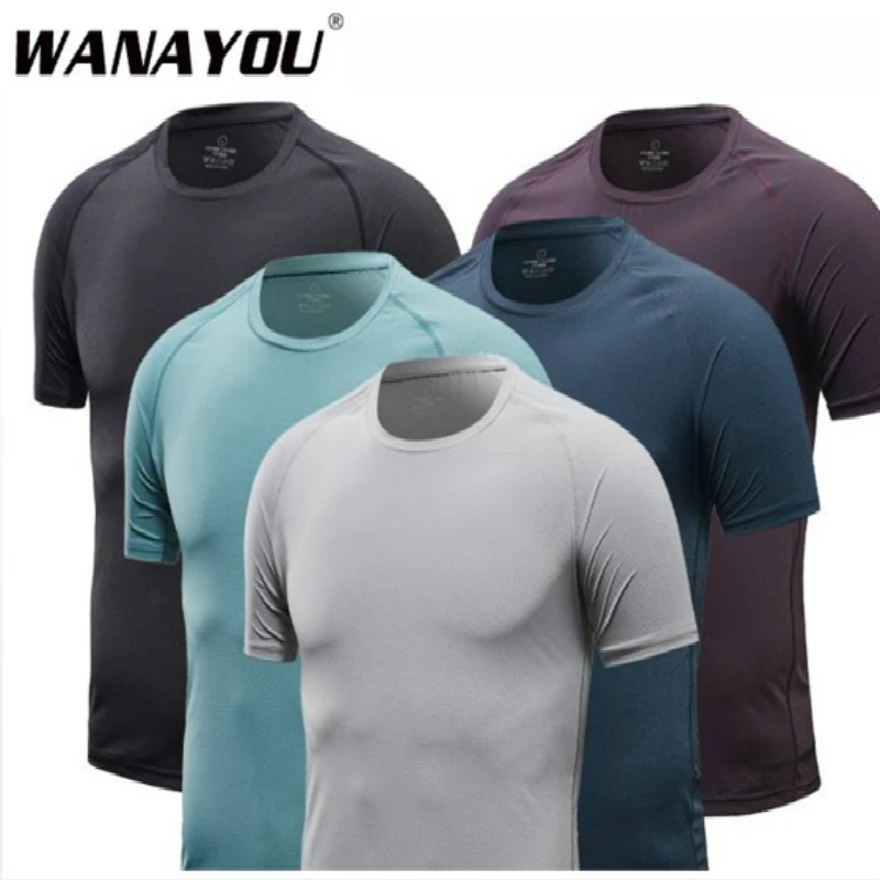 Воздухопроницаемая Мужская футболка гидрофобная Водонепроницаемая