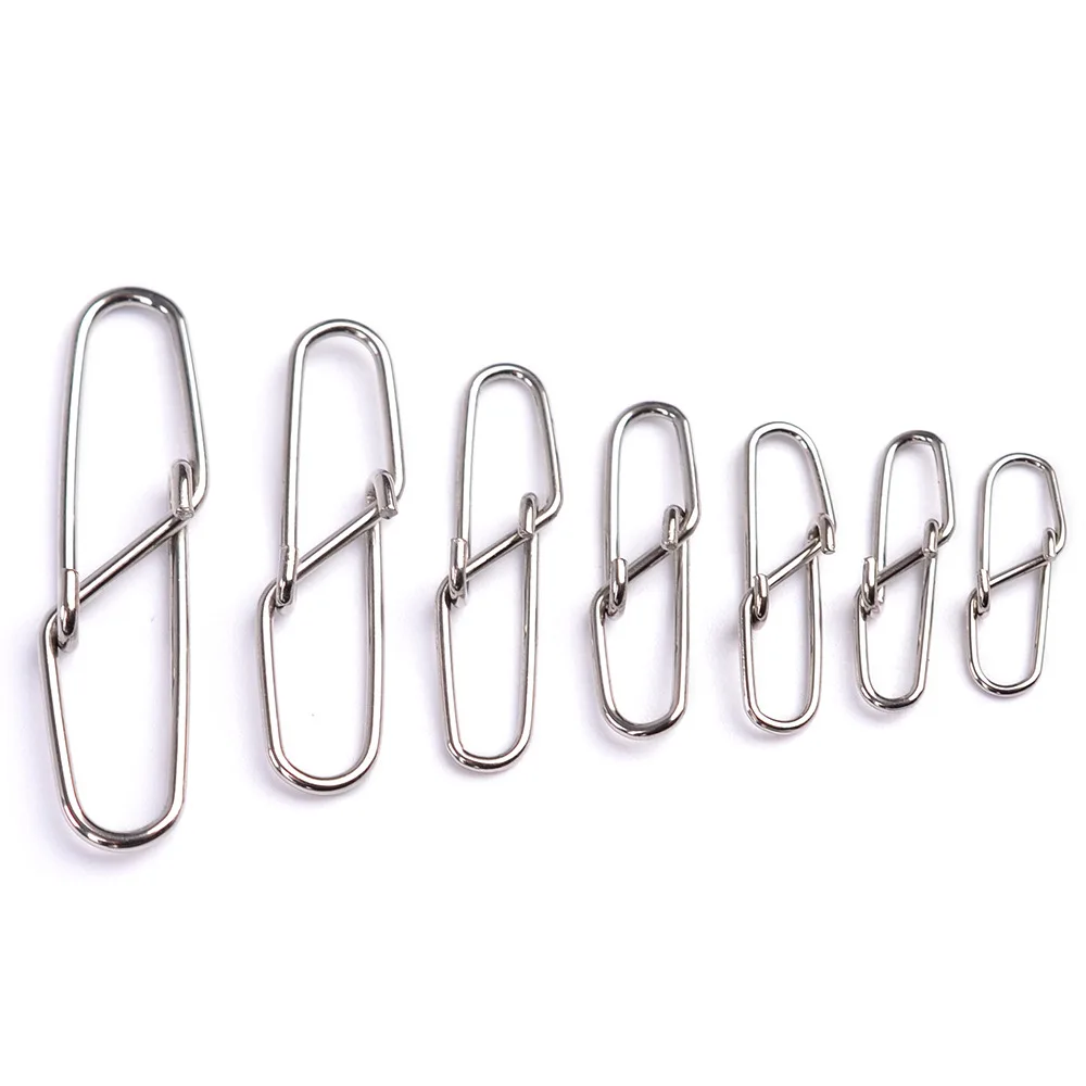 50 шт./лот 0 #-6 # рыболовные снасти коннектор для рыболовной приманки рукоятка с