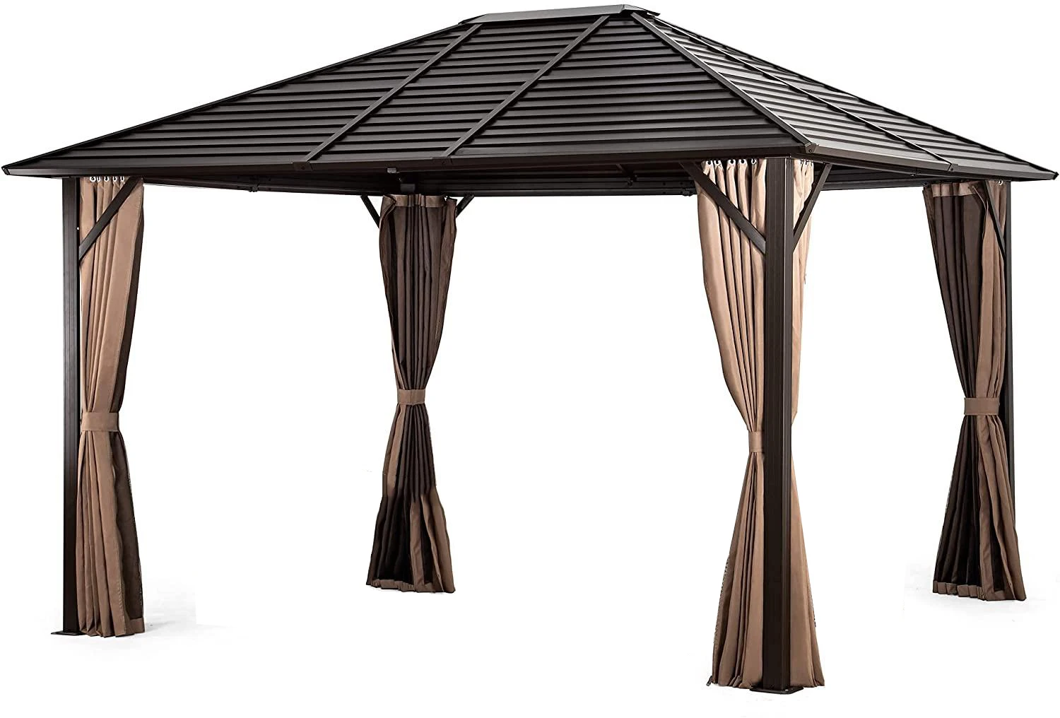 

Hawaii Morden Easy Assemble Hardtop Patio Gazebo