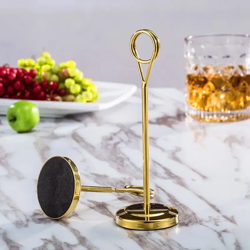 Держатель с цифровыми цифрами из нержавеющей стали держатель для карт