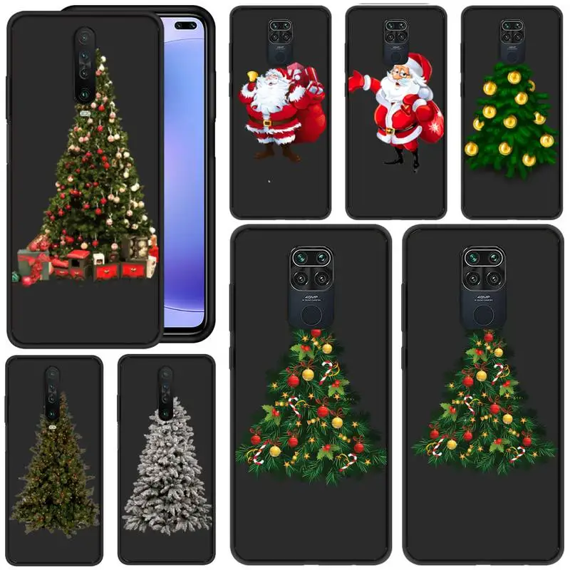 

Christmas Snowflake Christmas Tree Phone Case For Redmi 5 6 Plus K 7 8 9 20 30 X A Pro Note 4 5 6 7 8 9 S X A Phone Cover Coque