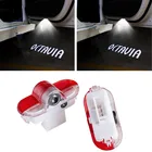 Для Skoda Octavia 2 3 A2 A3 Octavia A7 автомобильный Стайлинг OCTAVIA Люстра Светодиодная Автомобильная дверная фара 2 шт.лот OCTAVIA логотип свет