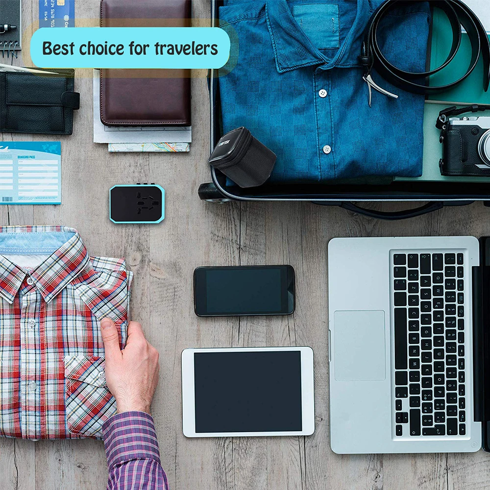 usb travel adapter universal power adapter charger worldwide adaptor wall electric plugs sockets converter for mobile phones free global shipping