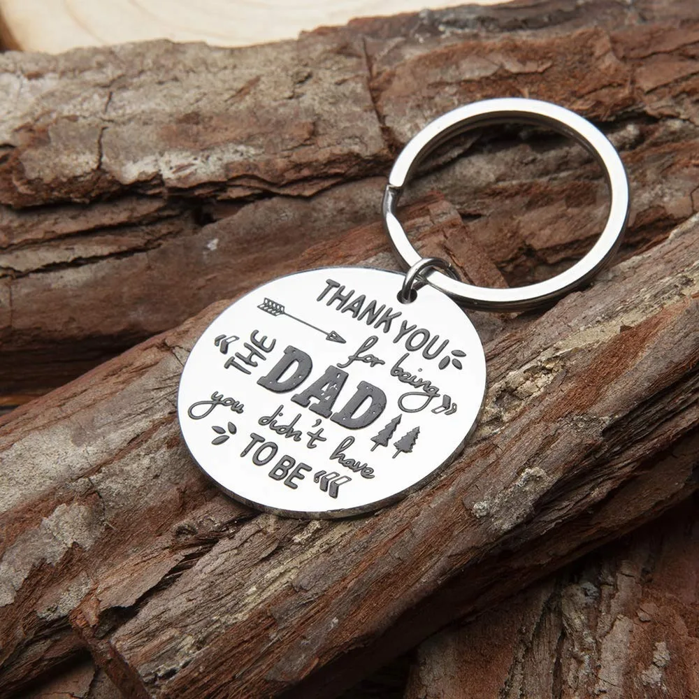 Подарок на день отца для папы подарок рождения брелок шага спасибо за то что вы
