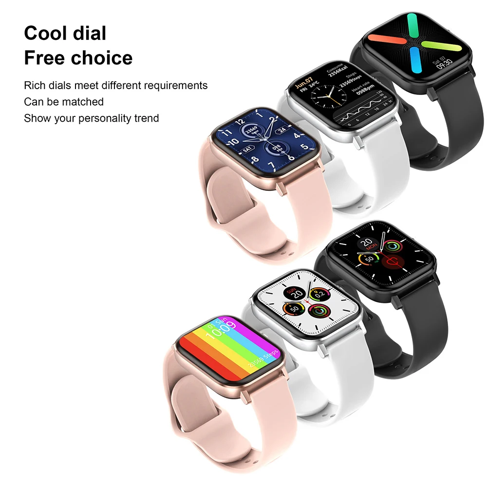 

DT NO.1 Smart Watch 1.75 Inch Screen HD Bluetooth Women Men Sport Watch Waterproof IP67 Heart Rate Monitor Smartwatch