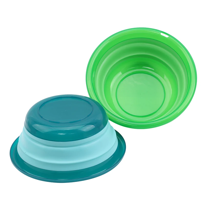 

1Pcs Portable Collapsible Basins Plastic Foldable Water Ladle Spoon Outdoor Household Wash Bathroom Products Accessories Item