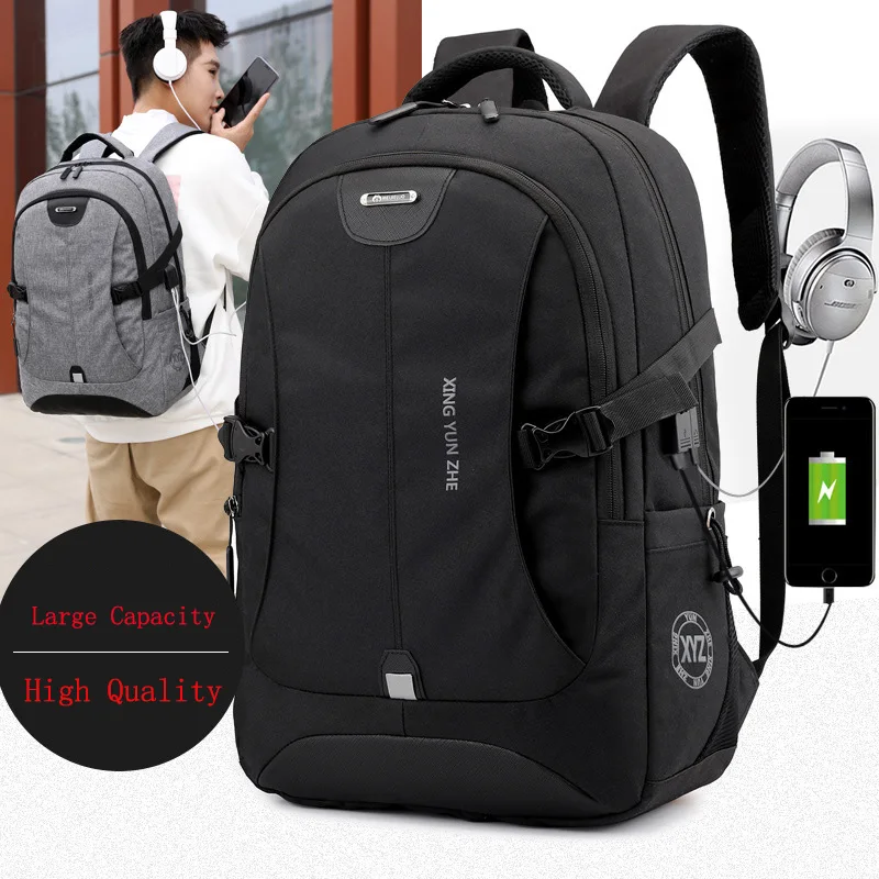 

USB Charger Multifunction 15.6 inch Laptop Backpack Men Fashion Computer Student School Bags Large Capacity Travel Bag For Men