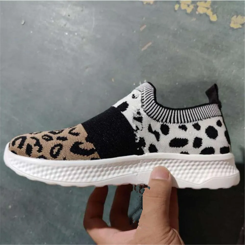 

Hot Sale Vulcanized Shoes Women Mesh Breathable Platform Sneakers Ladies Flats Soft Casual Walking Sock Shoes Female Plus Size