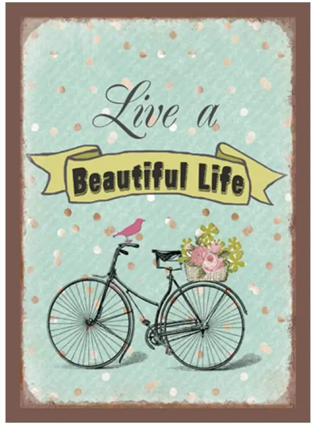 Оловянные металлические знаки железная живопись технические для велосипеда