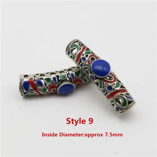 2pcs Style 9 2 шт./упак. руны викингов, подвязанные лентой, с объемной волной, бороды, дредлоки, для увеличения объема, бусины трубчатые кольца для усов, дредлоки, для увеличения объема, Viking самодельные Украшения, Аксессуары - Цвет: 2pcs Style 9