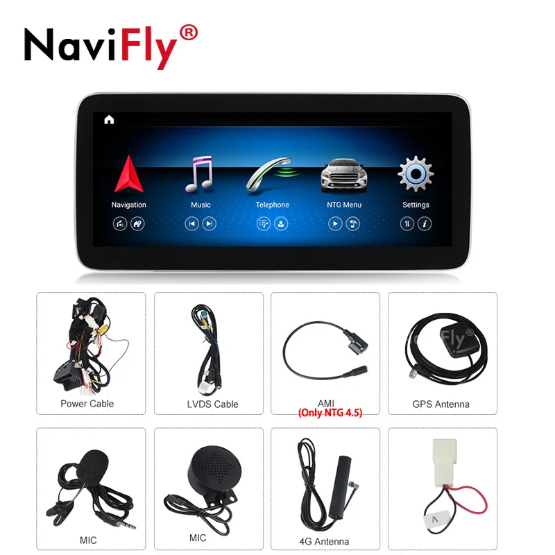 

Top! Wireless Carplay Android 10 Car Multimedia Player For Benz A Class W176 GLA Class W117 W118 CLA Class X156 Navigation