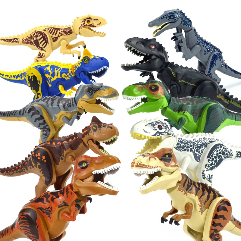 Конструктор динозавры мира фигурки динозавров тираннозавр рекс I Rex Птерозавр