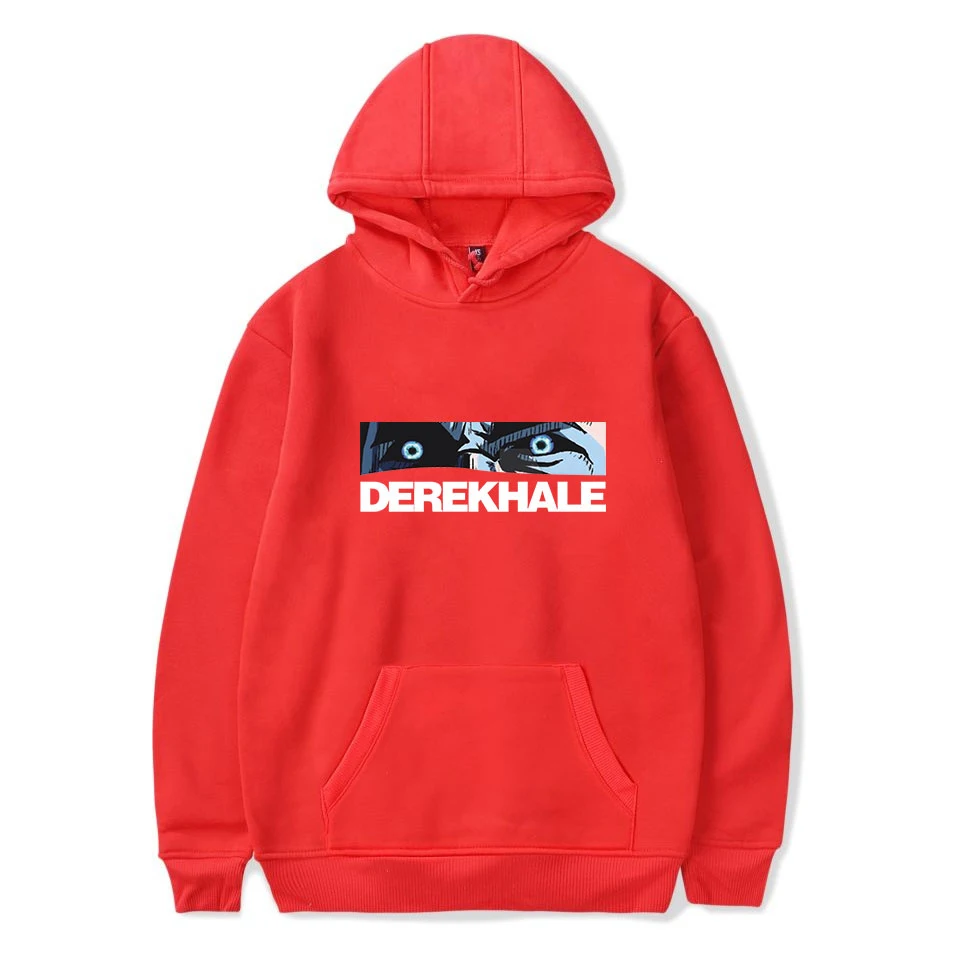 Derek hale толстовки для мужчин Новое поступление Толстовка Harajuku с капюшоном Красная толстовка ТВ серия подростковый волк персонаж печати Топы