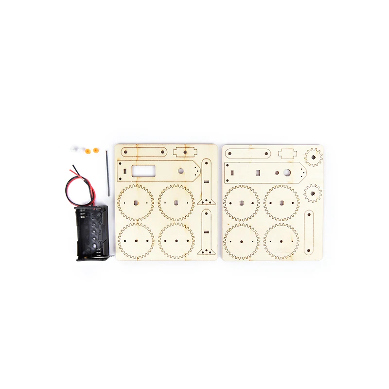SZ паровые игрушки электрические шестерни автомобиль Дети DIY научный проект