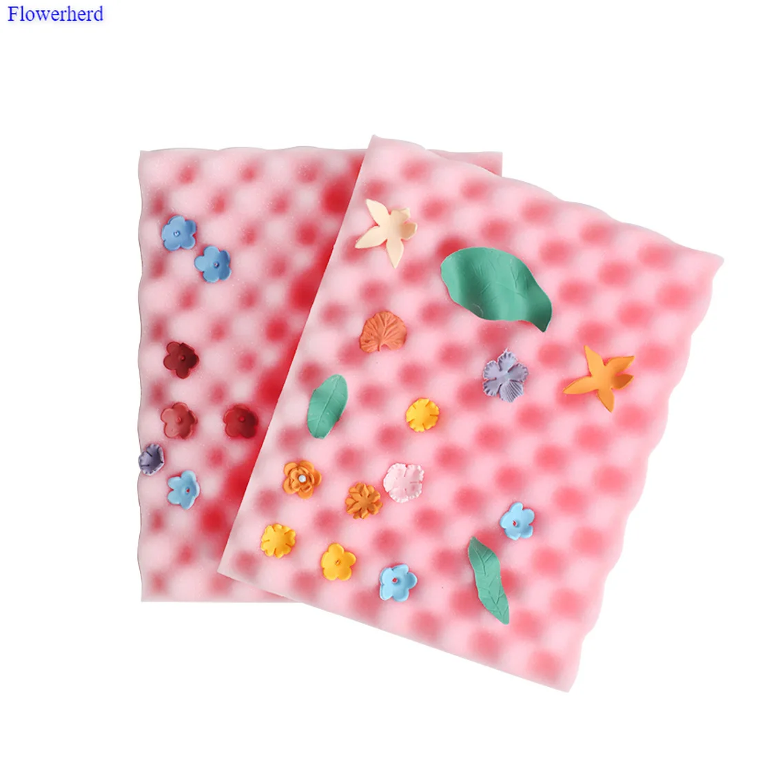 Новинка 2 шт. сахар цветок прокладка из пеноматериала губкой Fondant (сахарная) Сахар