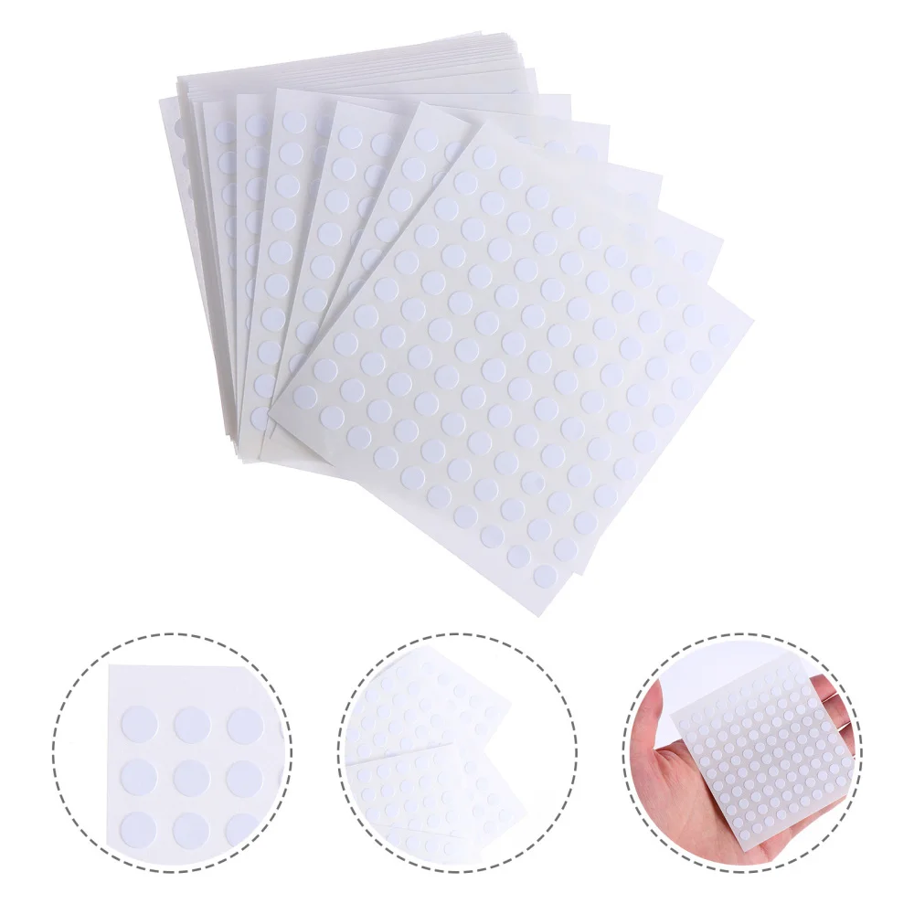 

20 Sheets Adhesive Dot Sticker Double Sided Dot Decals Scrapbook Sticker for DIY