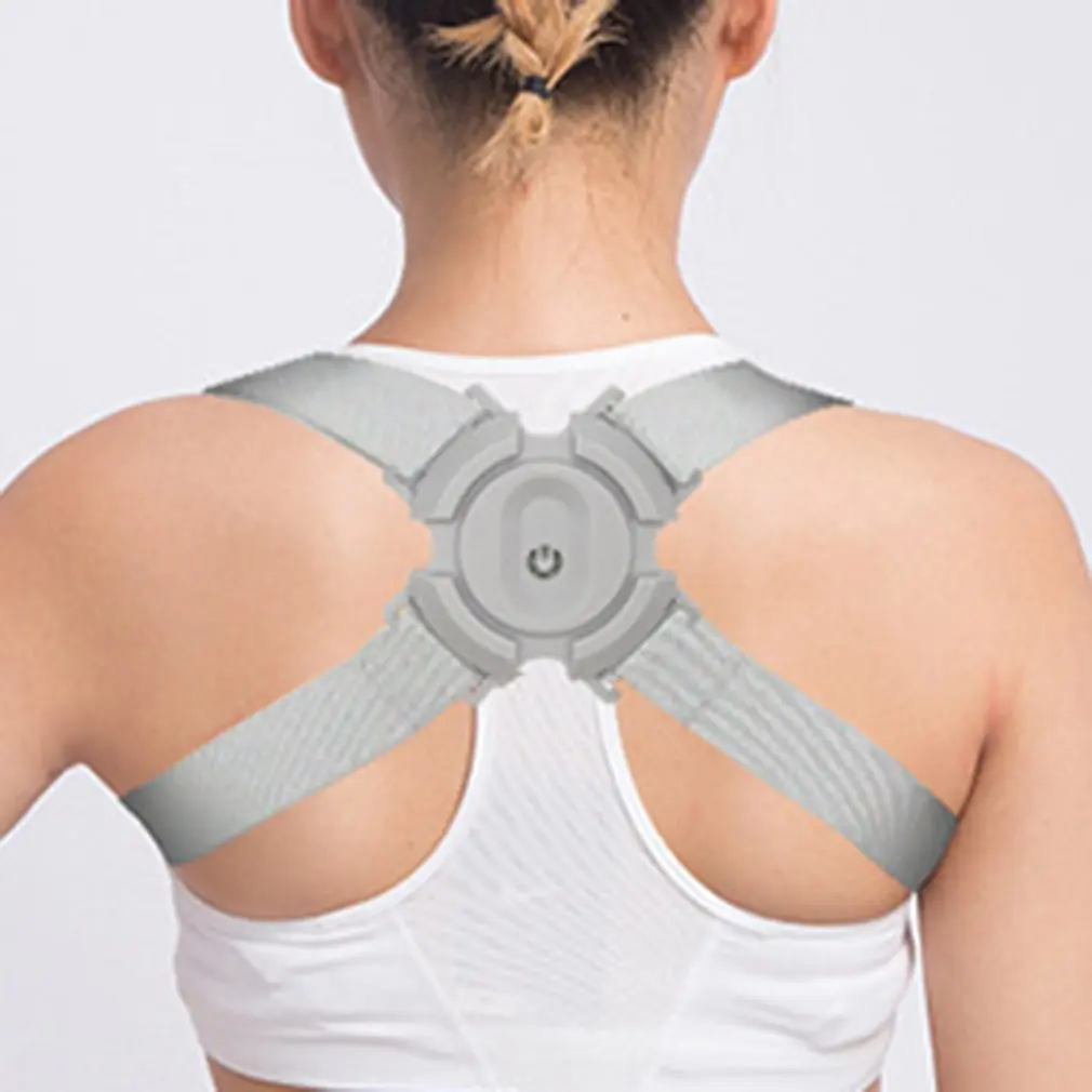 

Smart Induction Orthosis Vibrates Children's Adult Seated Hunchback Reminder To Improve The Corrective Posture Harness