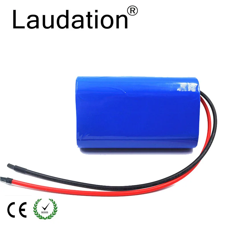 Laudation 12v аккумуляторная батарея bms 3s 1p 2200 мА/ч 18650 чехол 12 6 V литий-ионный