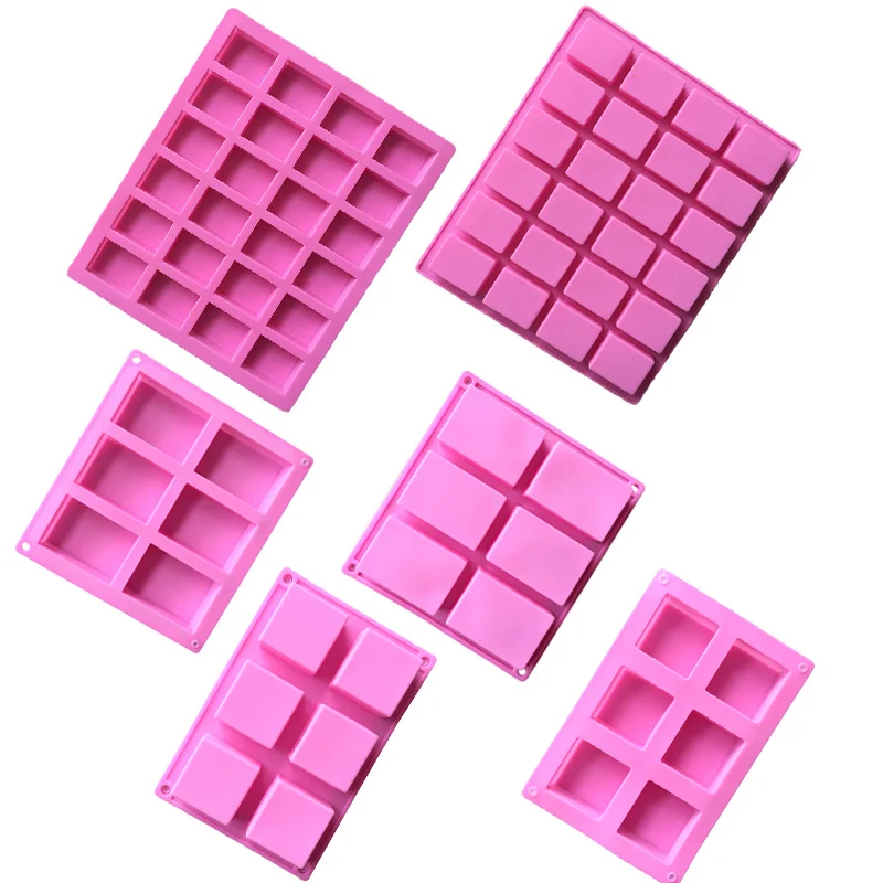 Силиконовая форма для шоколадного торта квадратная мыла пластырь ароматерапии