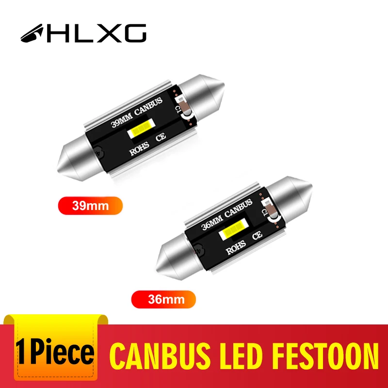 39 мм 36 Festoon CSP сигнальная лампа автомобильные аксессуары диодные лампы для