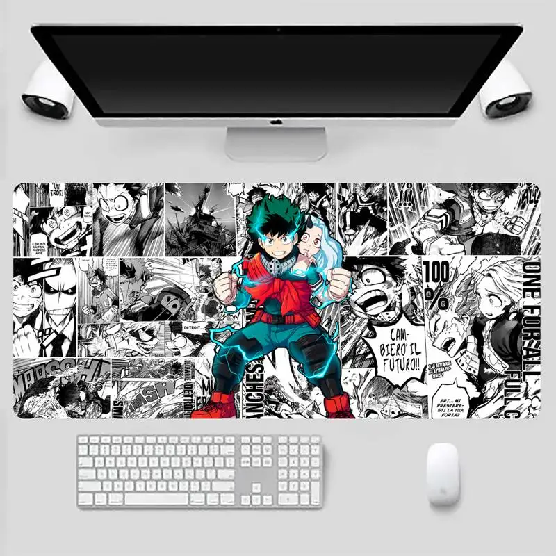 

My hero academia Locking Edge Mouse Pad Game Game Office Work Mouse Mat pad X XL Non-slip Laptop Cushion mouse pad