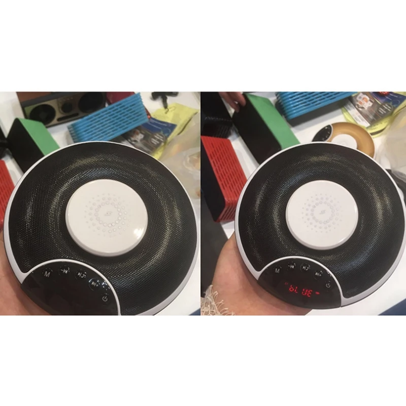 Хит продаж креативный умный динамик с Bluetooth беспроводное зарядное устройство