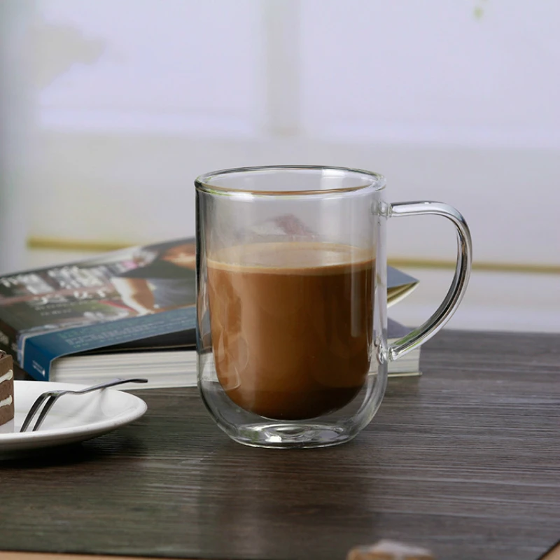 2019 Bodum дизайн с двойными стенками Стекло холодной теплоизоляция Кофе кружка