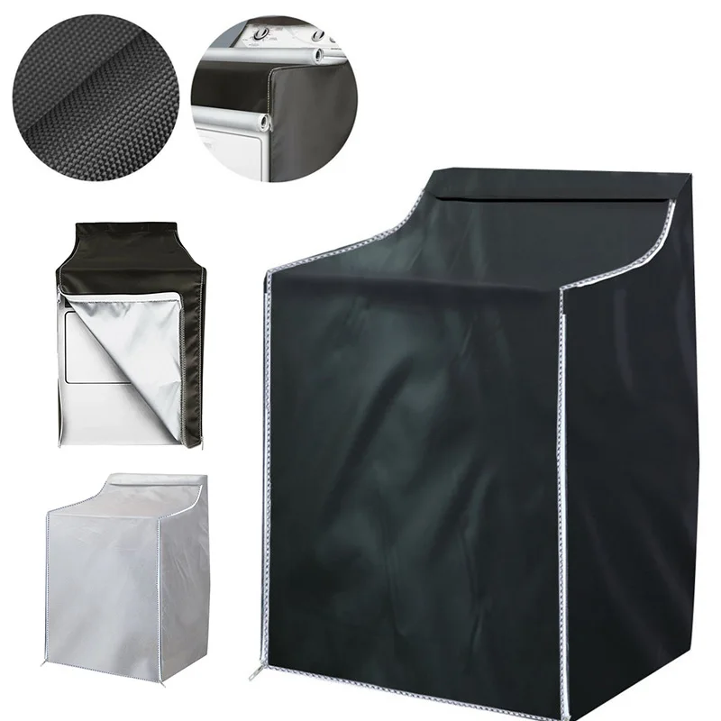 

Washing Machine Cover Front Top Open Laundry Dryer Protect Cover Automatic Washing Machine Dustproof Waterproof Cover