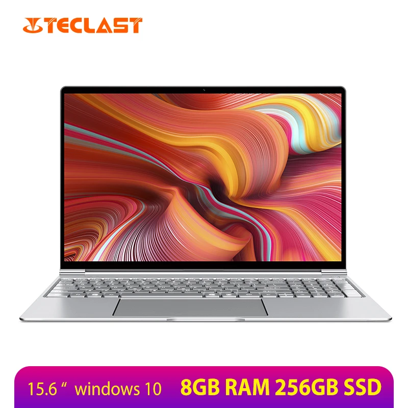 Ноутбук Teclast F15 Windows 10 15,6 дюймов 1920x1080 FHD Intel Gemini Lake N4100 8 ГБ ОЗУ 256 ГБ SSD ноутбук с подсветкой клавиатуры HDMI