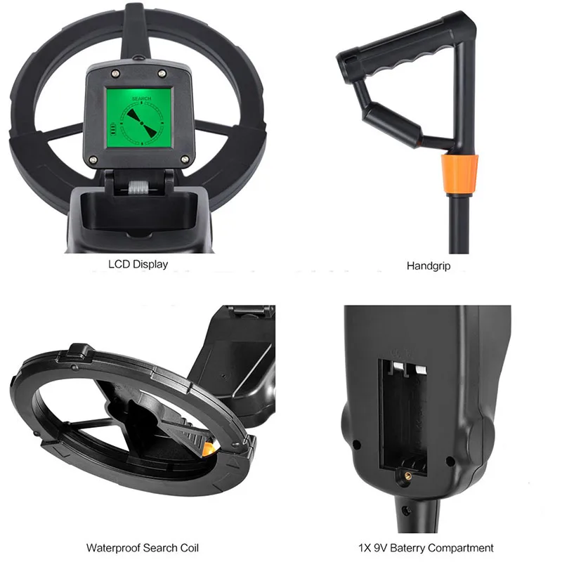 Maxgeek MD-1008A металлоискатель для поиска сокровищ пляжная поисковая машина