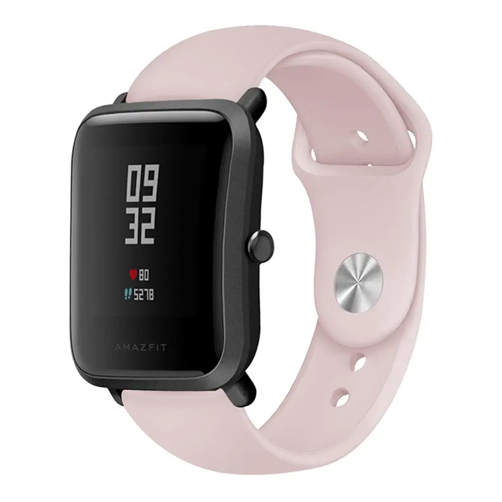20 мм силиконовый ремешок для часов для samsung Galaxy Active gear S2 Garmin Vivoactive 3 Amazfit часы ремешок аксессуары