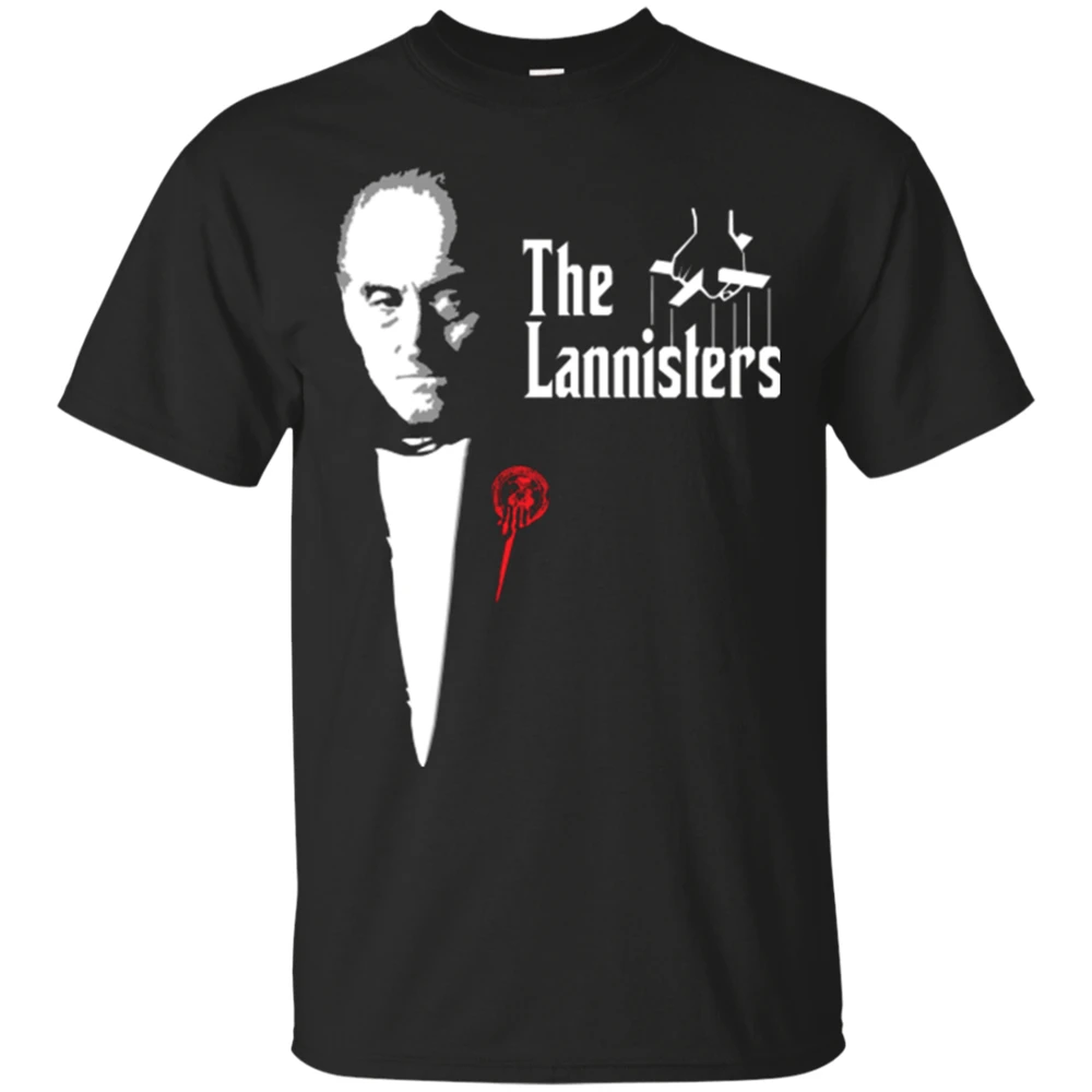 Забавная черная футболка с надписью The Lannister Godfather Game Of Thrones S 3Xl цифровым